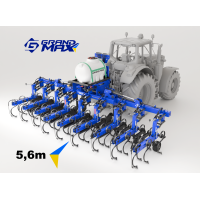Grand Max ROW CONTROL Fold Ferti KRN-5.6 Diserbante interfilare (su telaio pieghevole, con sistema di distribuzione del fertilizzante)