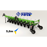 Култиватор за междуредово плевене Grand Max ROW CONTROL Ferti KRN 5.6 (плътна греда, със система за торене)