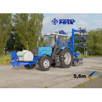 Култиватор за междуредово плевене Grand Max ROW CONTROL Front KRN 5.6 (на сгъваема рама, със система за торене пред трактора)