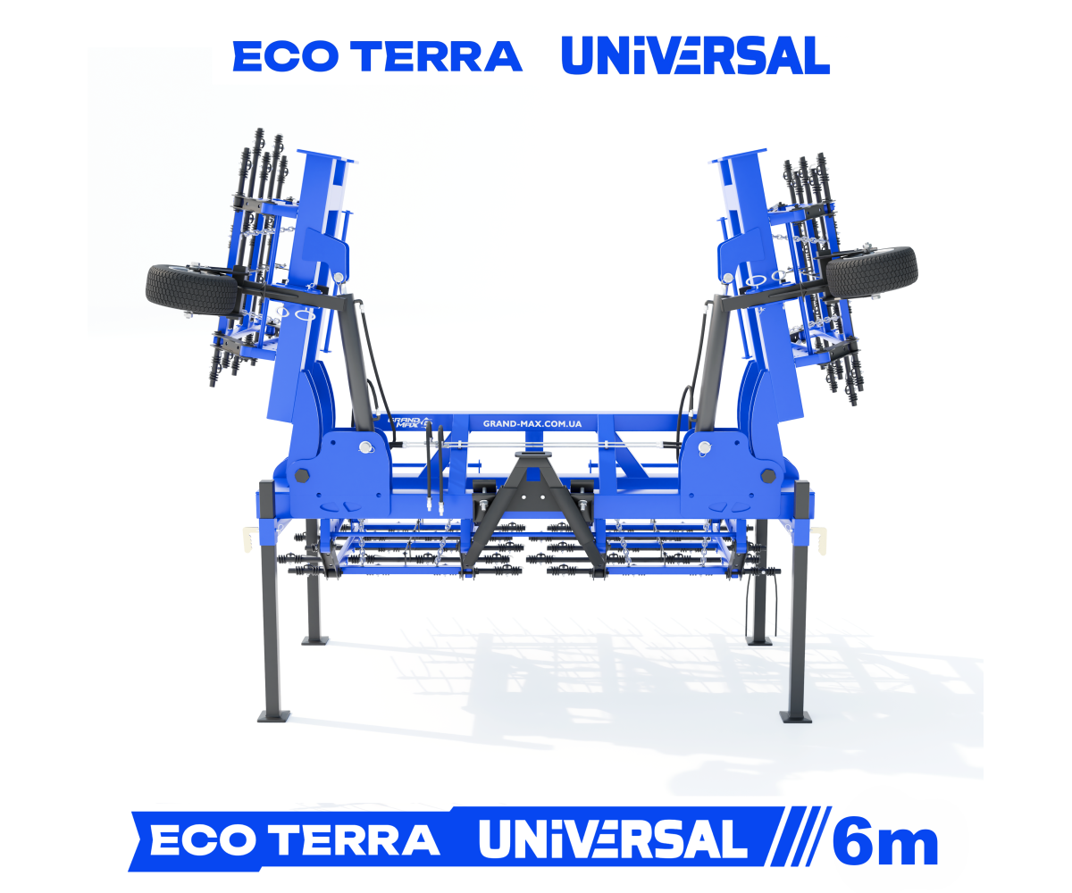 Grapă hidraulică cu arc ECO TERRA UNIVERSAL 6 m Grand Max Agro